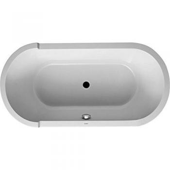 Duravit Starck – Baignoire ovale 1600 x 800 mm avec habillage blanc