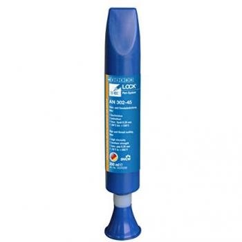 WEICON Gewindedichtung WEICONLOCK® AN 302-45, für Grobgewinde, mit DVGW-Zulassung, blau, (Flasche)