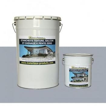 Toiture & Balcon Pente Zéro – Bidon 5 kg, Gris Béton RAL 7040