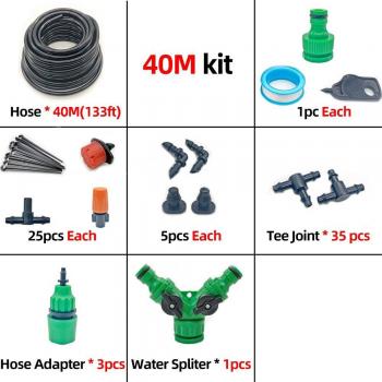 Misting Cooling Drip System for Gardens