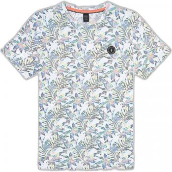 T‑shirt Tropical Blanc Abel