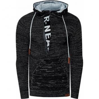 Rusty Neal Männer Hoodie, stylischer Ausschnitt