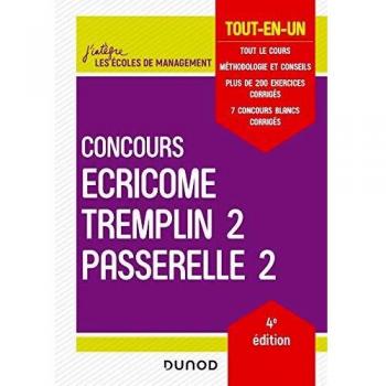 Concours Écricome Tremplin 2 et Passerelle 2