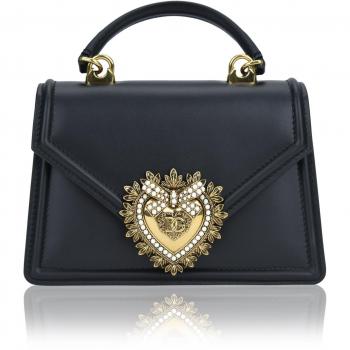 Dolce&Gabbana Devotion Schultertasche mit Kettenriemen