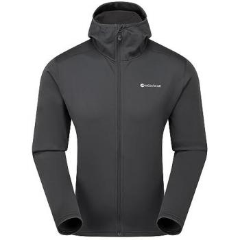Herren Montane Fury Lite Hoodie in Grau, XL, mit Fleece‑Kapuzenoption