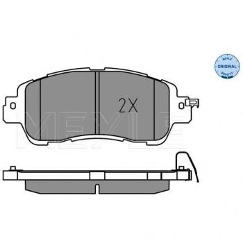 MEYLE Jeu de plaquettes de frein pour MAZDA 025 222 3515