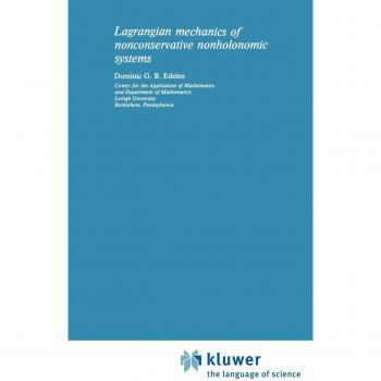 Lagrangian Mechanics of Nonconservative Nonholonomic Systems