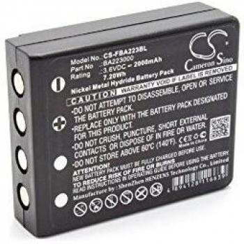 Batterie NiMH 2000mAh pour télécommande Micron 5