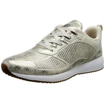 Deportivas Skechers Bobs Squad en color plata