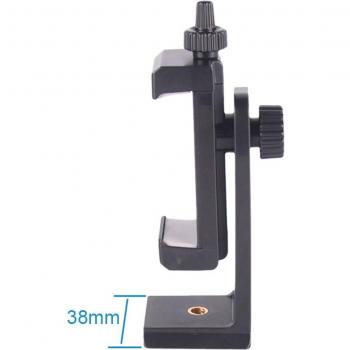 Soporte portátil para smartphone con abrazadera 1/4