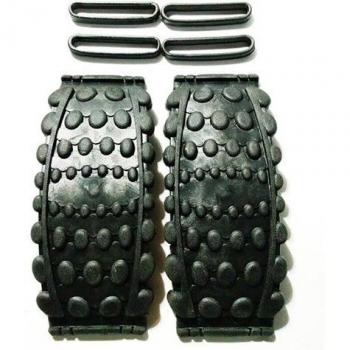 Panel de rebote antideslizante, zapatos de salto de Fitness, 2 uds