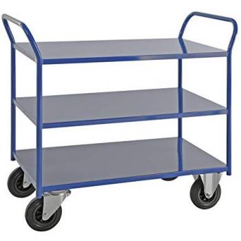 Carrello Kongamek KM41: 3 ripiani lunghi e larghi