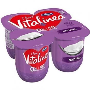 Yogur Natural Vitalinea 4×120 g