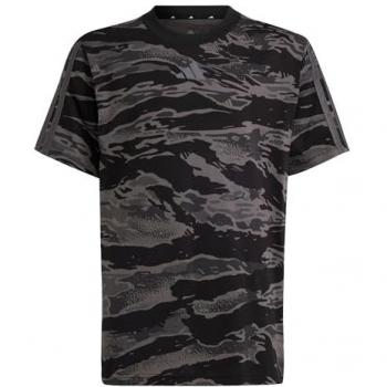 T-Shirt Adolescente Adidas Seasonal Essentials Negro Camo