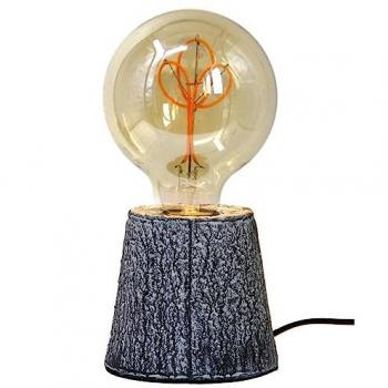 Lampe Modèle Kibo Sampa – Effet Marbre Noire LED