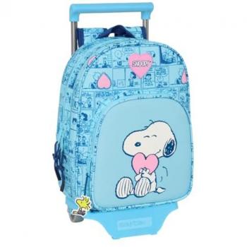Snoopy Kinder-Rucksack mit Trolley-Funktion