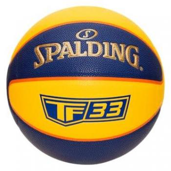 Spalding TF‑33 Gouden FIBA Sportball – Blauwe Variant