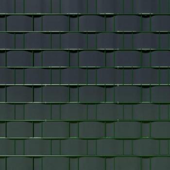 Clôture Brise Vue Gris Anthracite 35 m