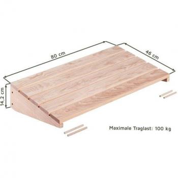 Astigarraga Étagère Murale XL Wally en Marron