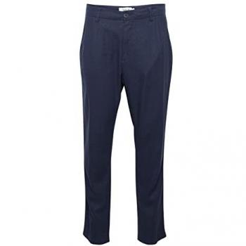 Solid Anzughose in Blau