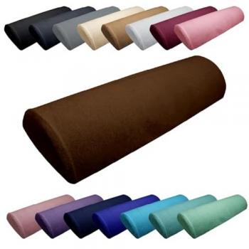 Drap housse éponge pour coussin de massage demi-rond