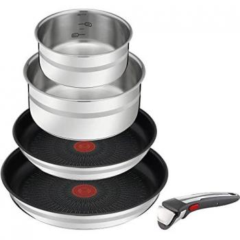 Tefal Pfannen-Set »Jamie Oliver Ingenio G6«, Edelstahl, 5 tlg