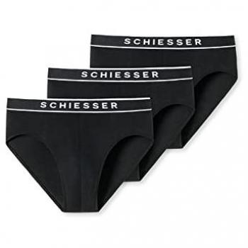 Schiesser herensonderbroek Rio‑Slip XL 95/5 3-stuks biologische set