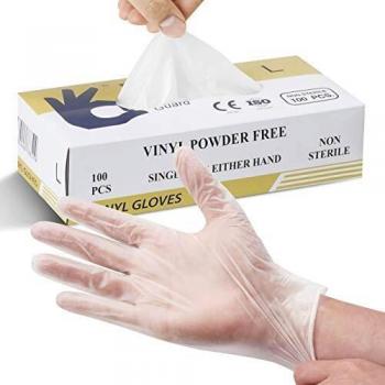 Einweg‑Vinylhandschuhe L – Splashes & Spills – 100 Stück/Verpackung