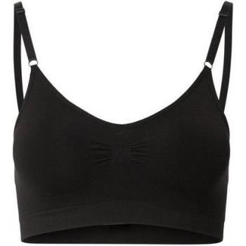 Magic Spaghetti‑Strap BH Bamboo Schwarz XXL Damenkomfort