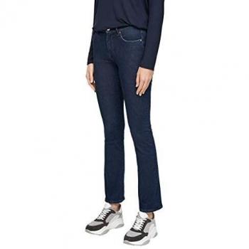 S.Oliver Damen SlimFit Jeans – Bootleg-Leg dunkelblau 44.30