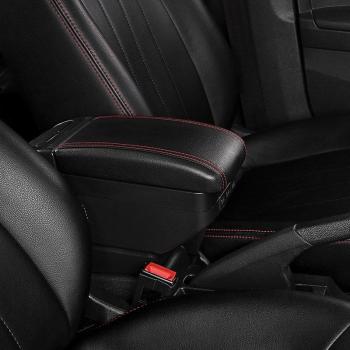 Almacén Giratorio Doble Capa + Cenicero en Reposabrazos VW Polo Vento