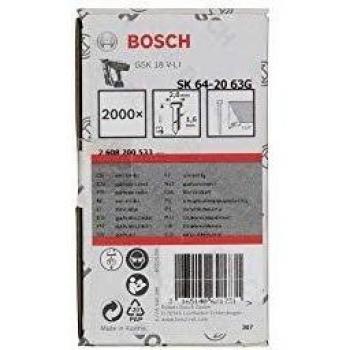 Chiodi zincati SK64 63 mm BOSCH