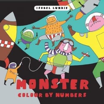 Colour By Numbers: Monster Mayhem