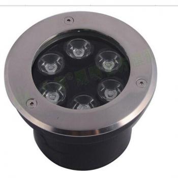 Spot encastré lumineux 6W pour jardin