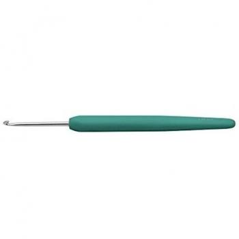 Premium ErgoCrochet Hook – Aluminum & Soft Touch Handle (Ref 42381)