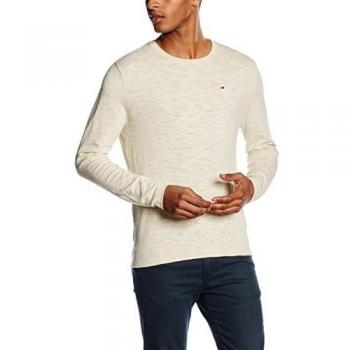 Hilfiger Denim Suéter DM0DM00186, Ecru (Oatmeal Htr), X-Large