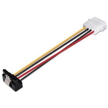 Cavo alimentazione SATA con connettore Molex, angolare, 16 cm