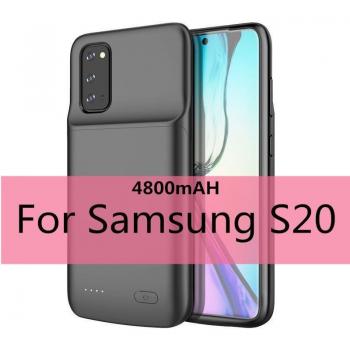Funda Protectora con Carga para Samsung S20/S20 Ultra