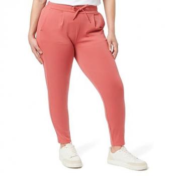 Ichi Kate Rosa Crop-Hose für Damen