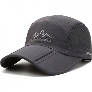 Men's Tennis Cap with Quick Dry Fabric
