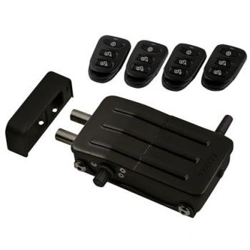 ARREGUI CI10N Verrou électronique, serrure invisible, 4 télécommandes, noir