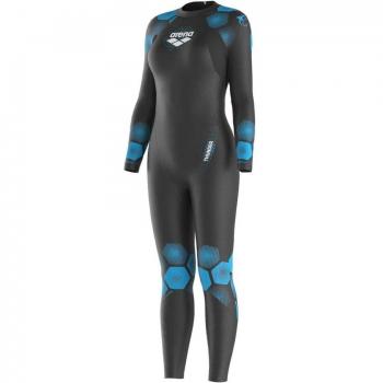 Arena Thunder Neoprenanzug Damen schwarz/blau