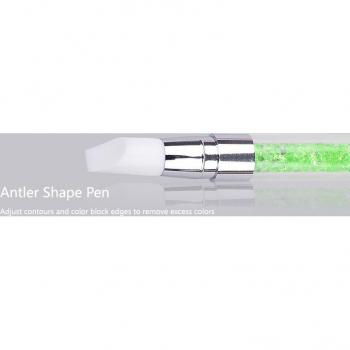 Silicona Doble Cabeza Pluma Artística para Uñas