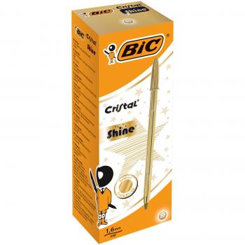 BIC Cristal Shine Oro Punta Grande (1,6 mm)