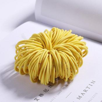 100PCS Nylon 3CM Hair Bands for Kids