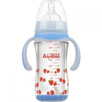 Moderne Glasbabyflasche ZK40 für Milch und Wasser