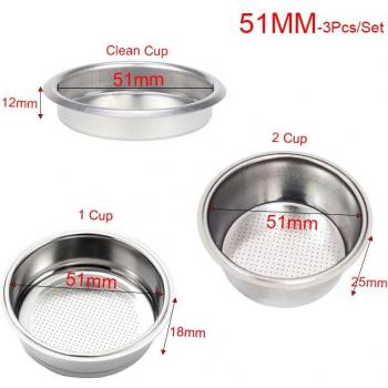 Filtre Café 51 mm Panier à Deux Tasses