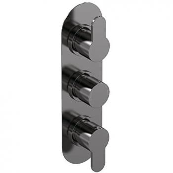 Arvan Triple Handle Concealed Thermostatic Shower Valve