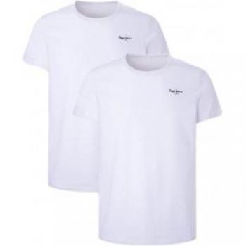 Camisetas Hombre Pepe Jeans – Combo de 2 prendas blancas