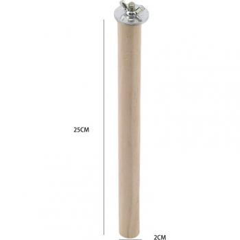 Support de Bain en Bois pour Perroquet